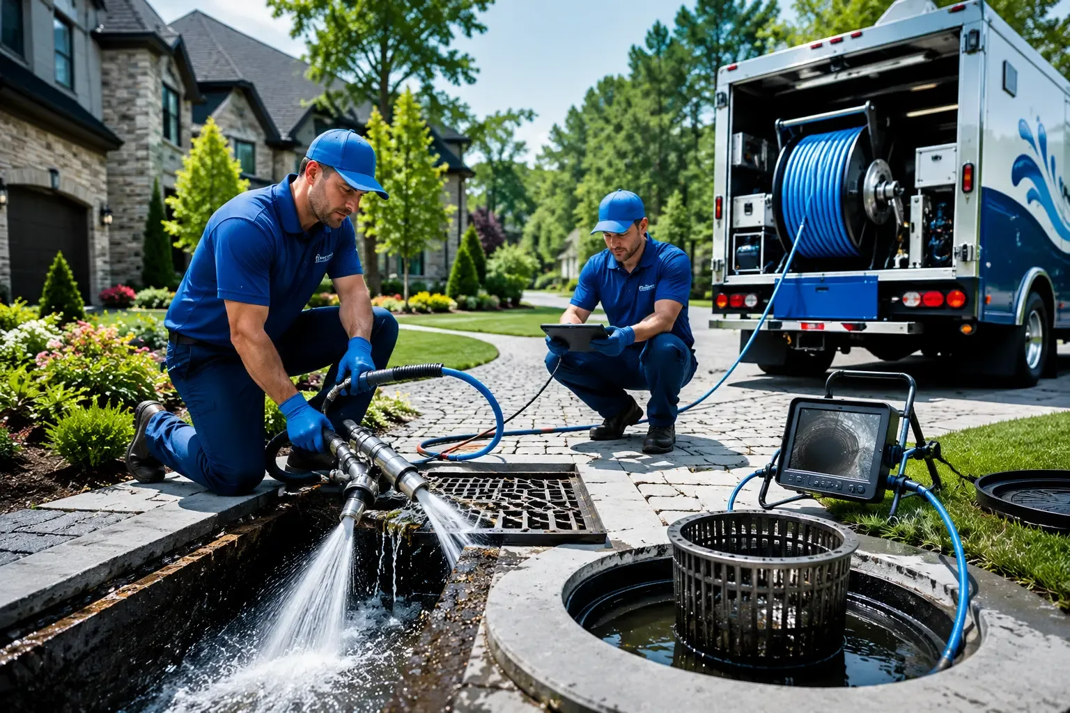 Local outdoor drain cleaning professionals in Monroeville, NJ